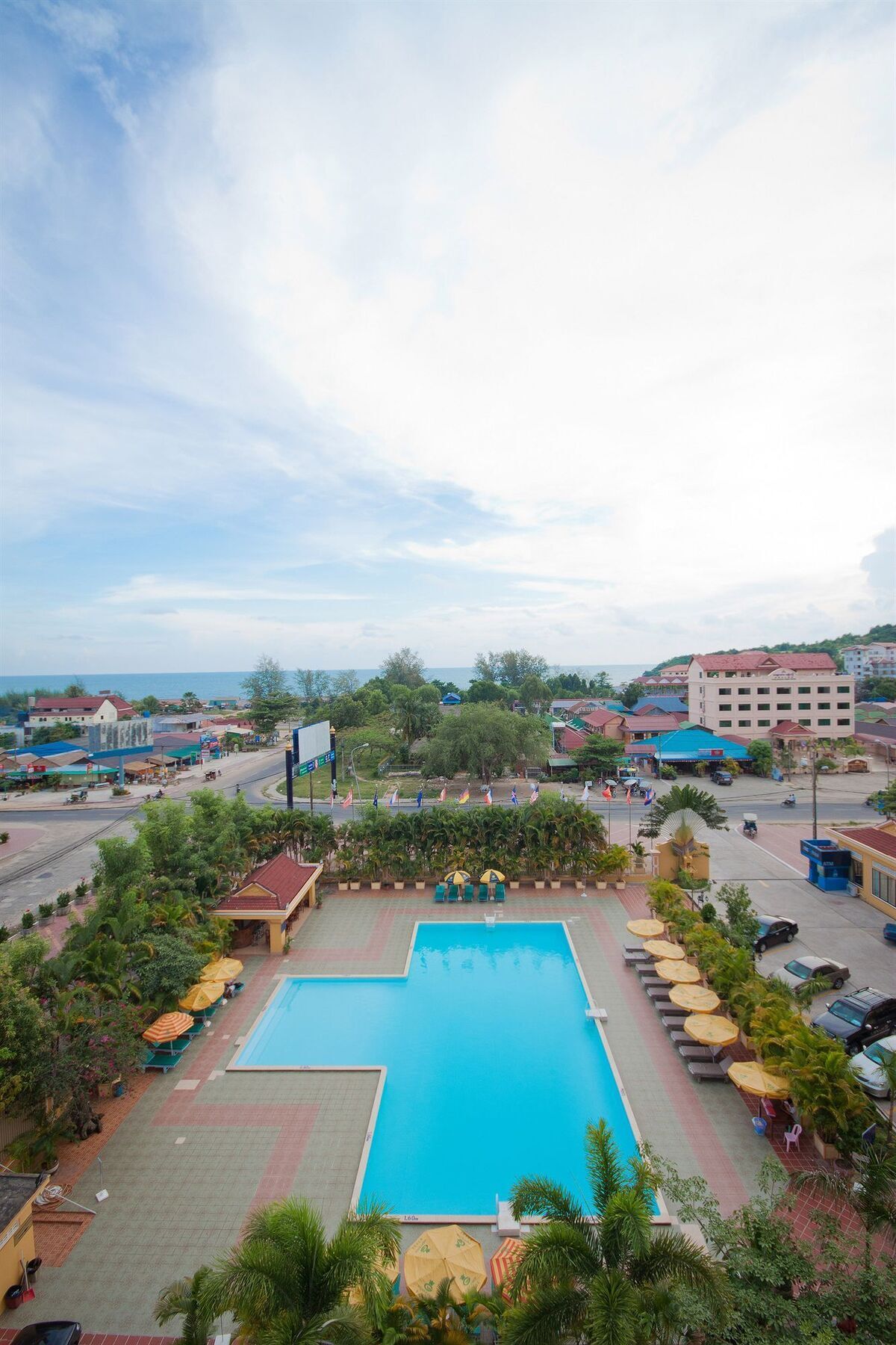 Golden Sand Hotel Sihanoukville Exterior foto
